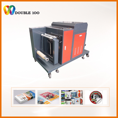Machine de revêtement UV d'étiquettes automatique