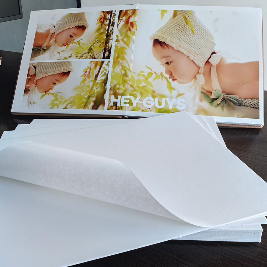 PVC Photo Albums Self Adhesive Laminate Sheets