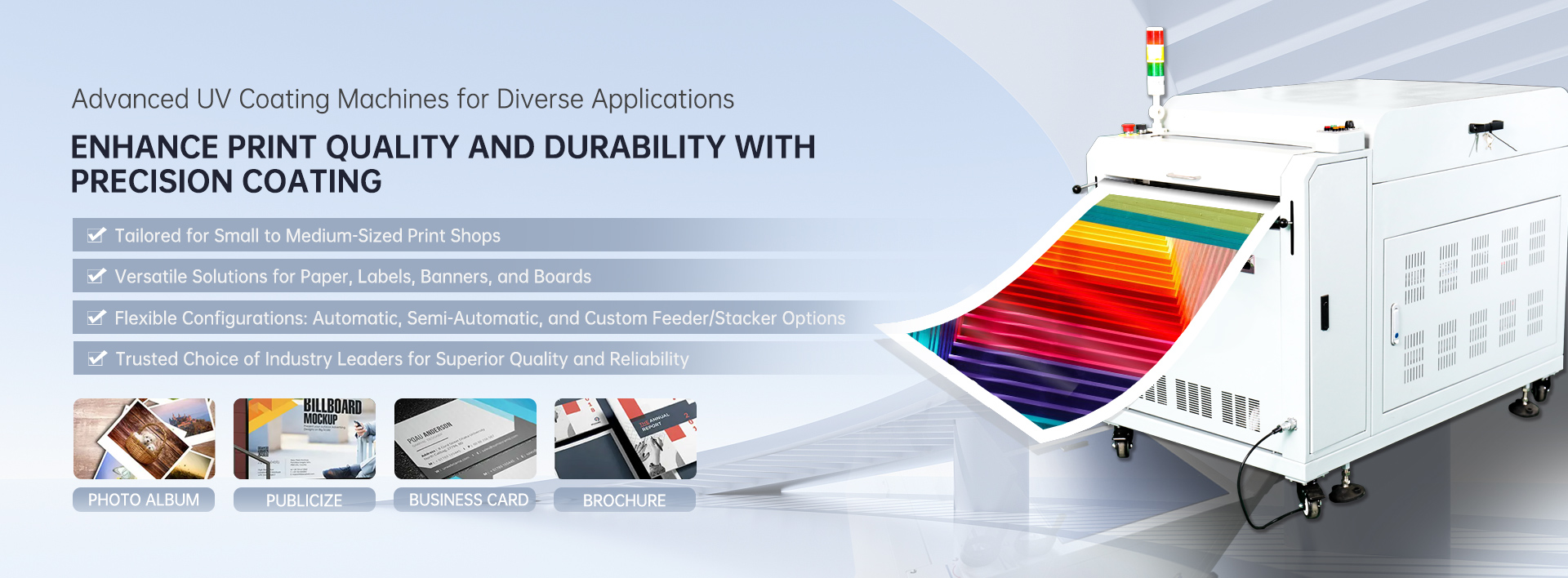 Advanced UV Coating Machines for Diverse Applications