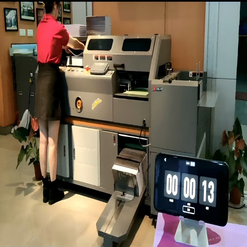 Hot Melt Glue Book Binding Machine Factory_Manufacturer_Supplier ...