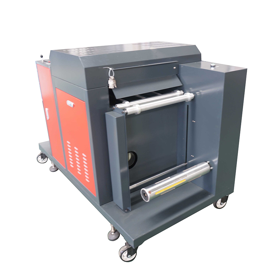 Roll-to-roll UV varnish machine for paper